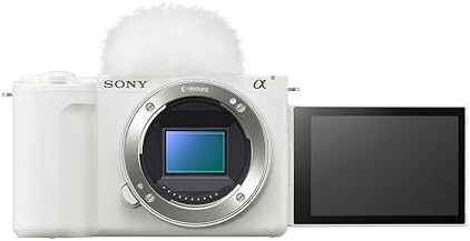 Amazon.com : Sony Alpha ZVE10 II - APS-C Interchangeable Lens Mirrorless Content Creators’ Camera - White - Body Only : Electronics