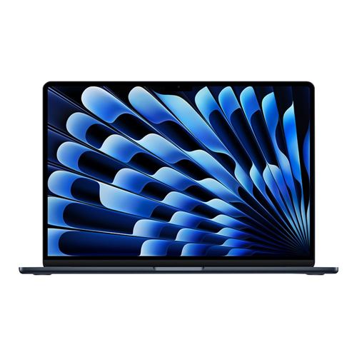 Apple MacBook Air 15" MDVK4LL/A (Early 2026) 15.3" Laptop Computer - Midnight; Apple M5 10- Core CPU; 16GB Unified - Micro Center