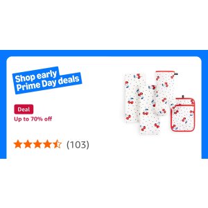 $13.49 Kate Spade New York Cherry Dot Kitchen Essentials Set