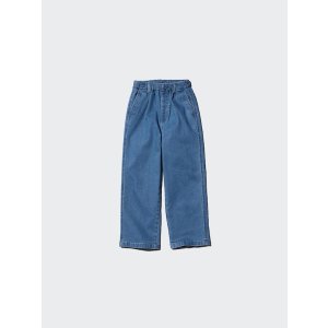 $19.9 Kids Stretch Easy Pants | Denim | UNIQLO US