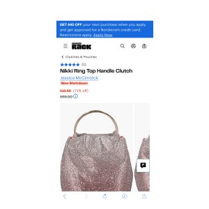 $19.48 Nikki Ring Top Handle Clutch (Women) | Nordstromrack
