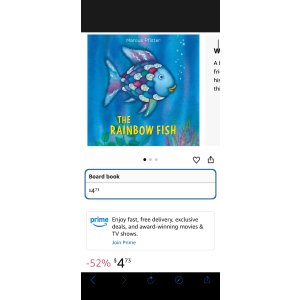 $4.73 The Rainbow Fish: Pfister, Marcus