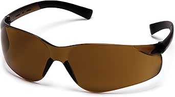 Amazon.com: Pyramex S2515S Ztek Safety Glasses Coffee Lens Coffee Frame ANSI Z87+ : Tools &amp; Home Improvement