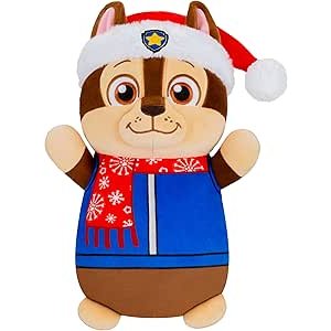 $3.93 Amazon.com: Squishmallows Original Paw Patrol 10in Holiday Chase HugMees – Ultrasoft Official Jazwares Plush (Medium-Sized) : Toys & Games