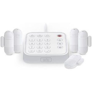 $186.00 Amazon.com : Arlo Home Security System - Alarm System with Wired Keypad Sensor Hub, 5 8-in-1 Sensors & Yard Sign - No Contract Required - DIY Installation - White, SS1501 : Electronics