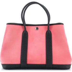 $2800.75 Pre-Owned Hermes Garden Party Tote Toile and Leather 30 | Nordstrom