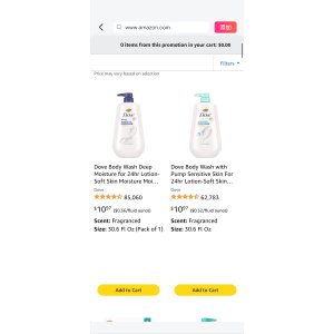$0 Amazon.com: Get 3 for the price of 2 promotion