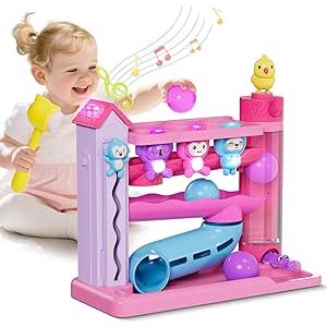 $14.28 Amazon.com: Musical Toddler Toys for 1 2 3 Years Old, Educational Baby Toys 12-18 Months with Bilingual Toddler Learning, Interactive Toys for 1 Year Old Girl, Christmas Birthday Gift for 1 
