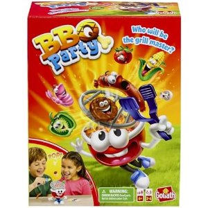 $7.67 Amazon.com: Goliath BBQ Party Game | Put Food On The BBQ Grill Before The Grill Pops | No Reading & No Batteries Required | 2-4 Players | Ages 4 and Up : Toys & Games