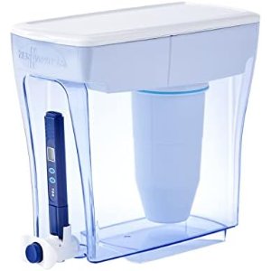 $26.24 Amazon.com: ZeroWater 20-Cup Ready-Pour 5-Stage Water Filter Dispenser with 0 TDS Water Filter – IAPMO Certified to Reduce Lead, Chromium, and PFOA/PFOS : Everything Else