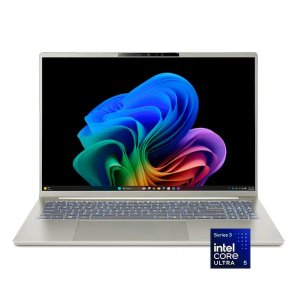 $699.99 Acer Swift Go 16 AI – Copilot+ PC – 16” 2K OLED Touchscreen Laptop – Intel Core Ultra 5 322 – 16GB Memory – 512GB Storage Vapor Silver SFG16-I71T-51LC - Best Buy