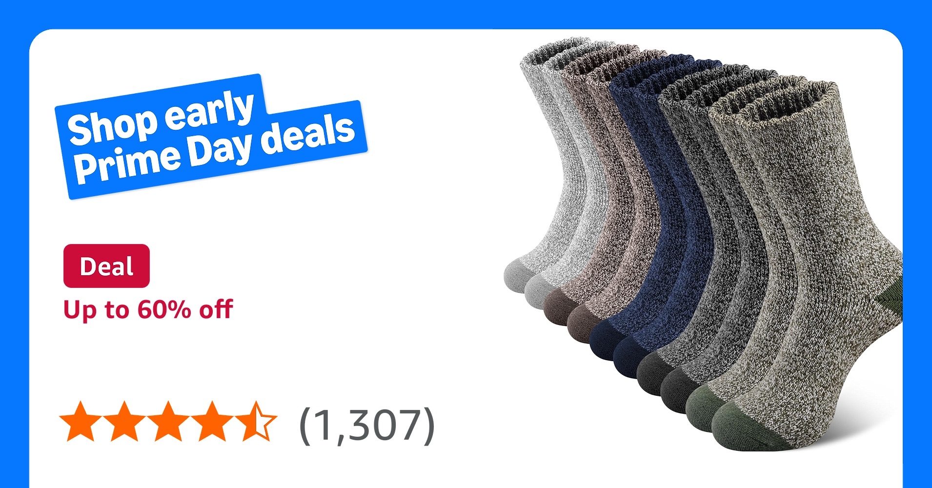 SIMIYA 5 Pairs Merino Wool Socks - Cozy Warmth for Cold Weather
