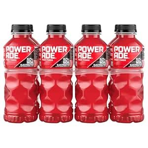$4.28 Amazon.com : Powerade Fruit Punch, Electrolyte Enhanced Sports Drink, 20 Fl Oz Bottles, 8 Pack : Grocery & Gourmet Food