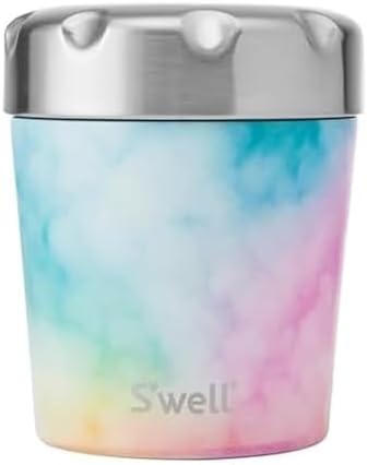 Amazon.com: S'well Stainless Steel Ice Cream Chiller, 16oz, Candy Cloud