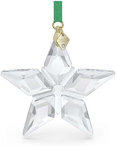 Amazon.com: Swarovski Annual Edition 2023 Ornament, Clear Crystal Star with 97 Facets, Gold-Tone Finished Tag, Part of the Swarovski Annual Edition Collection : Home &amp; Kitchen
