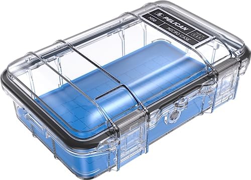 Amazon.com: Pelican M50 Micro Case (Blue/Clear) : Cell Phones &amp; Accessories