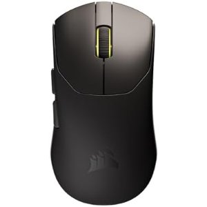 $69.99 Amazon.com: Corsair Sabre v2 PRO Ultralight FPS Wireless Gaming Mouse – 33,000 DPI, 36g Weight, 8,000Hz Hyper-Polling, Mechanical Switches, Up to 70-Hour Wireless Battery Life, Web Hub – Bla