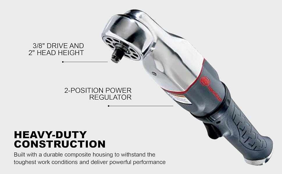 Ingersoll Rand 2015MAX 3/8" Air Impact Wrench, Right Angle, 180 Ft-Lbs Max Reverse Torque - Power Impact Drivers - Amazon.com