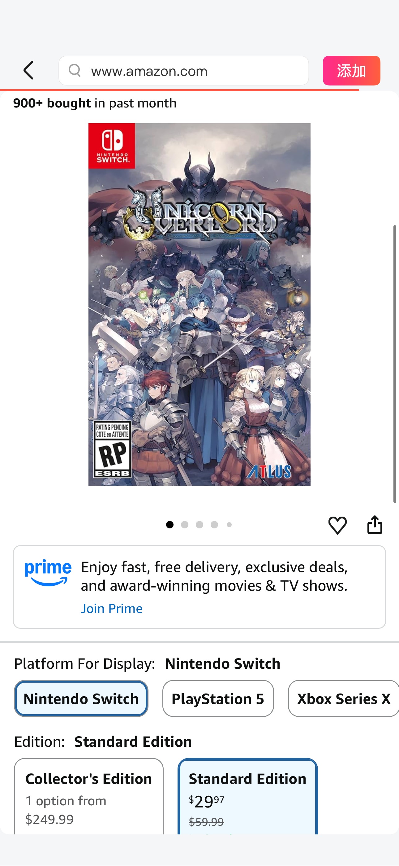 Amazon.com: Unicorn Overlord - Nintendo Switch : Sega Games