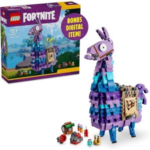$29.99 Amazon.com: LEGO Fortnite Supply Llama Building Set - Kids Toy for Gamers, Ages 12+ - Display Model, Collectible Fortnite Toy - Gift for Boys & Girls - 77071 : Toys & Games 乐高