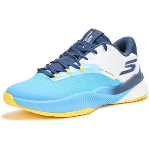 $42.17 Skechers Men s Basketball SKX Nexus Sneaker, Light Blue/Navy, 8 | Basketball