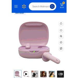 $39.88 JBL Vibe Flex 2 - True Wireless Earbuds - Pink - Walmart.com