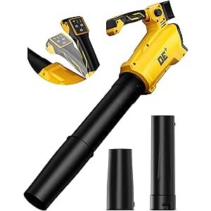 $32.37 Amazon.com: DeForce Leaf Blower Cordless, for DeWalt 20V Max Battery, Battery Powered Snow Blower Electric, with Adjustable Handle, 3 Speeds, for Driveway, Patio, Backyard (Bare Tool Only) :