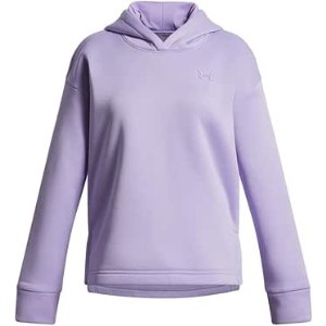 $17.28 Amazon.com: Under Armour Girls' Armour Fleece Hoodie, (538) Transparent / / Transparent, X-Large : Clothing, Shoes & Jewelry