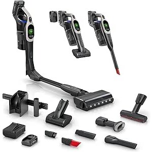 $599.00 Amazon.com: Bosch Unlimited 10 Cordless Stick Vacuum Cleaner - 2 Batteries Included, Up to 140 Min Total, Bendable Tube, Fast Charger, Pet Hair, Hard Floors and Carpets, 7 Accessories, Dark 
