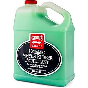 $57.55 Amazon.com: Griot's Garage Ceramic Vinyl and Rubber Protectant for Car Detailing, Restorer and Protectant for Dashboards, Door Panels, Tires, Exterior Trim, Moldings, and More, 10822, O