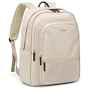 $14.99 Amazon.com: GOLF SUPAGS 15.6 Inch Women's Laptop Backpack, Water Resistant Work College Travel Daypack, Everyday Commuter Bag for Teacher Nurse (Apricot) : Electronics