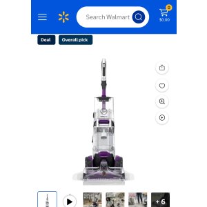 $158.00 Hoover SmartWash Pet, Automatic Upright Carpet Cleaner with Spot Chaser, FH53010, New - Walmart.com