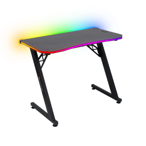 $49.00 X Rocker Kids Junior Pulsar Gaming Desk with RGB Lighting - Walmart.com