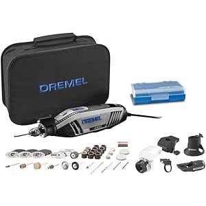 $89.10 DREMEL 4300-5/40 High Performance Rotary Tool Kit with LED Light - 5 Attachments & 40 Accessories - Ideal for Grinding, Cutting, Wood Carving, Sanding, and Engraving - Amazon.com