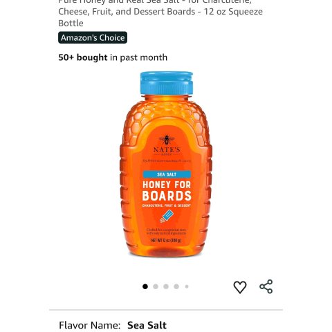 Nate s Sea Salt Honey