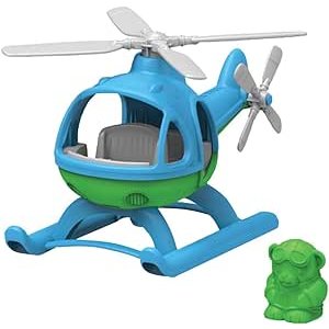 $10.12 Amazon.com: Green Toys Helicopter, Blue/Green : Toys & Games