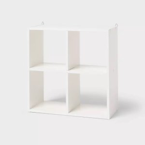 $15 6  4 Cube Mini Organizer White - Brightroom™ : Target