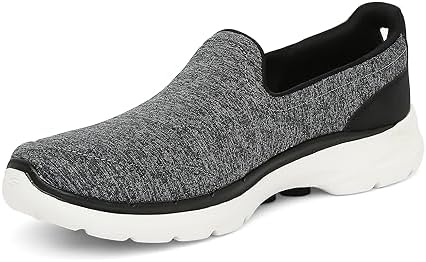 Amazon.com | Skechers Performance Women's GO Walk 6 - Grand Horizon, Black/White, 5 Wide | Walking