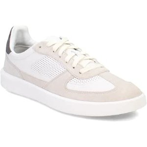 $57 Amazon.com | Cole Haan Men's Grand Crosscourt Modern Turf Sneakers, Microchip/Gray Pinstripe/Optic White, 13-M US | Fashion Sneakers