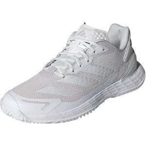 $39.00 Adidas Women s Defiant Speed 2, White/White/Grey, 5 | Tennis & Racquet Sports