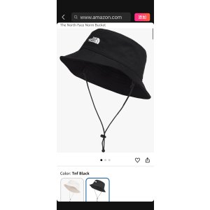 $20.83 Amazon.com: The North Face Norm Bucket Hat - Packable Sun Hat for Men & Women, Adjustable Chin Strap, Recycled Polyester & Cotton Fabric, TNF Black, Small/Medium