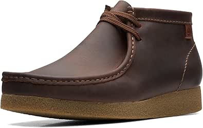 Amazon.com | Clarks Collection Men's Shacre Boot Ankle Boot, Beeswax Leather, 9.5 Medium US | Chukka
