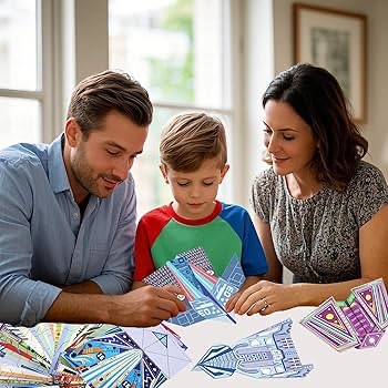 Amazon.com: Paper Airplane Kits with 16 Classic Designs, 32 Sheets of Colorful Origami Paper, World Record Paper Planes, Craft Kit for Kids, Airplane Gifts for Boys and Girls Ages 6-12+ (Digital Manua