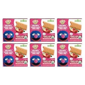 $14.11 Amazon.com: Earth's Best Organic Toddler Snack Bars, Sunny Days Strawberry, 2 Years and Up, 7 Ct (Pack of 6) : Baby