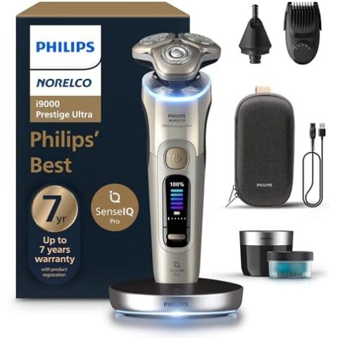 Shaver i9000 Prestige Ultra, Wet & Dry Electric Shaver