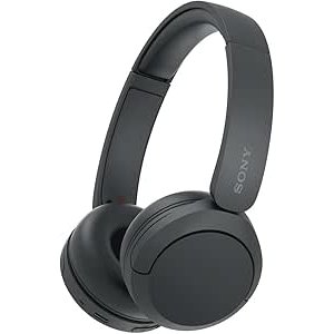 $36.95 Amazon.com: Sony WH-CH520 Wireless Headphones Bluetooth On-Ear Headset with Microphone and up to 50 Hours Battery Life with Quick Charging, Black : Electronics