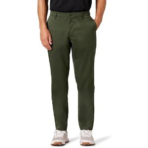 $6.20 Amazon.com: Amazon Essentials Men's Athletic-Fit Stretch Golf Pants for All Day Comfort (Available in Big & Tall), Dark Olive, 29W x 34L : Clothing, Shoes & Jewelry