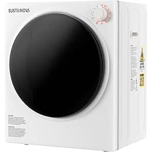 $159.90 Amazon.com: Elevon 800W Portable Clothes Dryer 2.6 cu.ft Electric Drying Machine for Laundry with Stainless Steel Tub for Apartment, Rvs, Dorms, Compact Dryer for Small Space, White : Everything Else