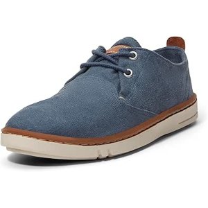 $24.76 Amazon.com | Timberland Men's Hookset Low Lace-Up Sneaker, Dark Blue Canvas, 7.5 Medium | Fashion Sneakers