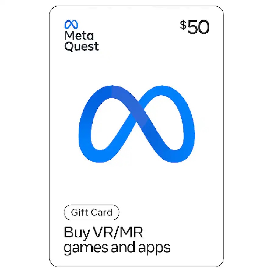 Meta Quest $50 Gift Card For Apps, Games, Experiences [Digital] Meta Quest Gift Card 50 DDP - Best Buy